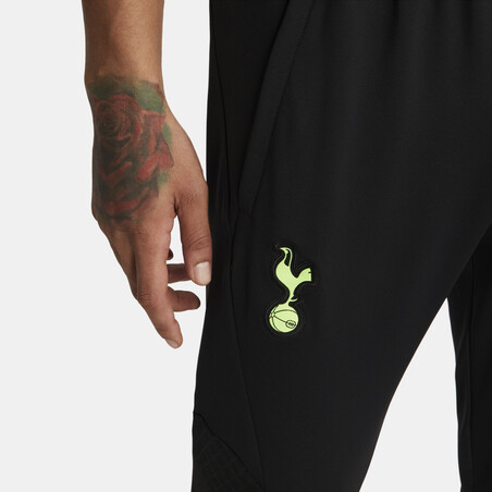 Pantalon survêtement Tottenham Strike noir jaune 2022/23