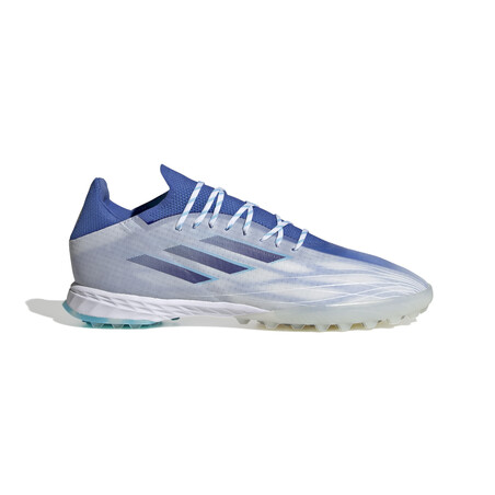 adidas X Speedflow.1 Turf blanc bleu