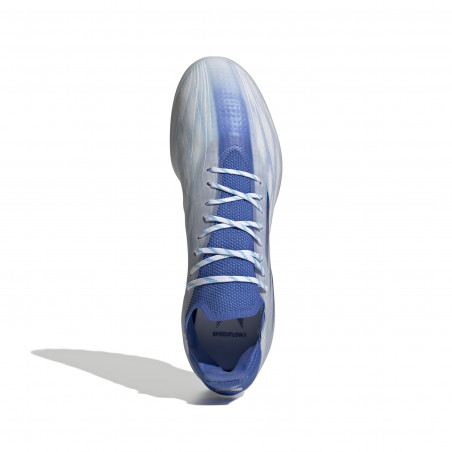 adidas X Speedflow.1 Turf blanc bleu