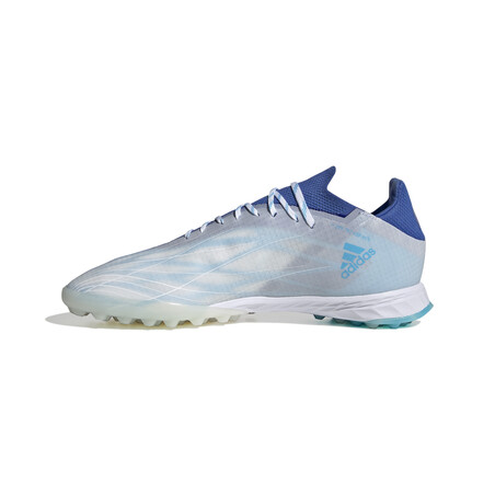 adidas X Speedflow.1 Turf blanc bleu