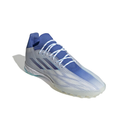 adidas X Speedflow.1 Turf blanc bleu