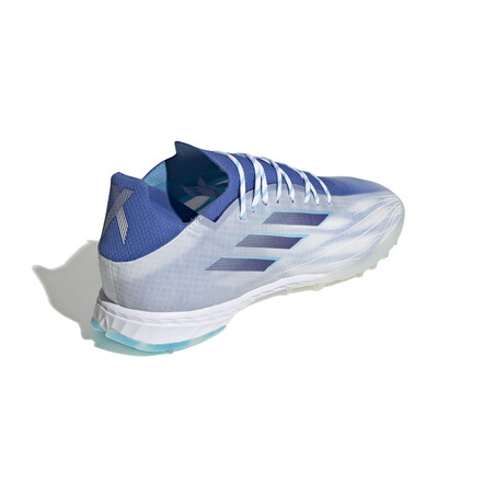 adidas X Speedflow.1 Turf blanc bleu