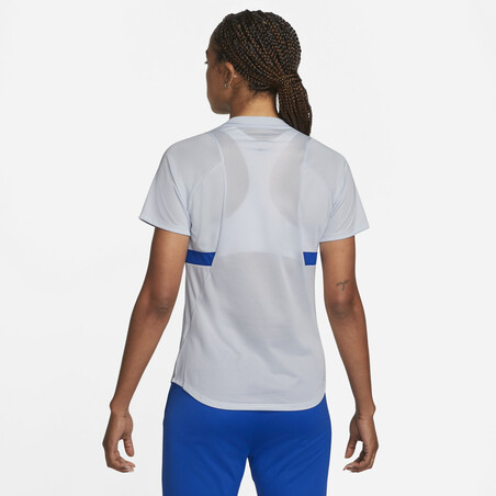 Maillot entraînement Femme Equipe de France Academy gris bleu 2022