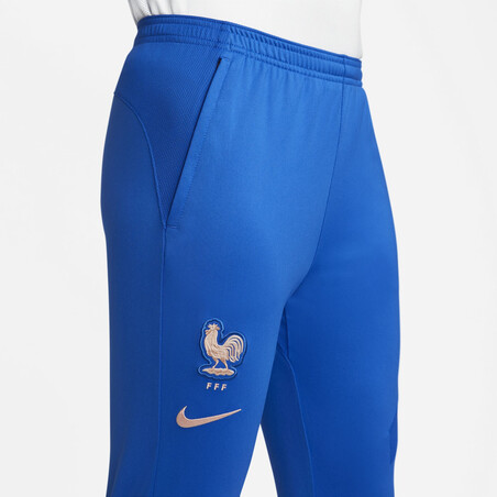 Pantalon survêtement Femme Equipe de France Academy bleu 2022 