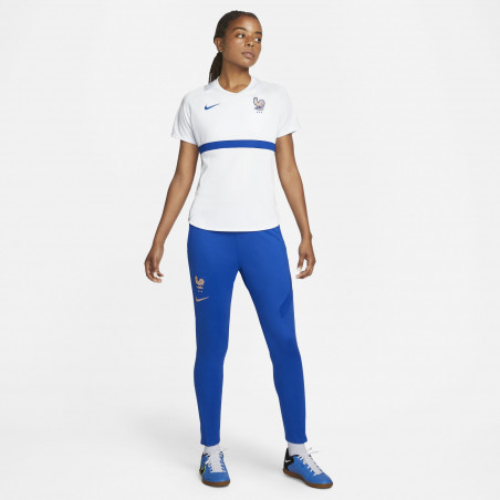 Pantalon survêtement Femme Equipe de France Academy bleu 2022 