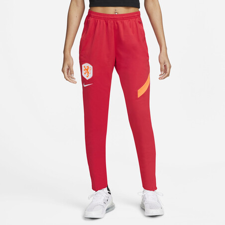 Pantalon survêtement Femme Pays-Bas Academy rouge orange 2022