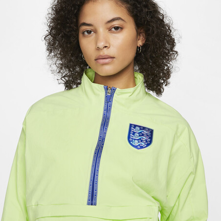 Sweat zippé Angleterre Woven jaune 2022