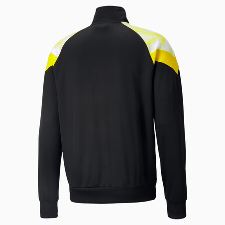 Veste survêtement Dortmund Iconic noir jaune 2021/22