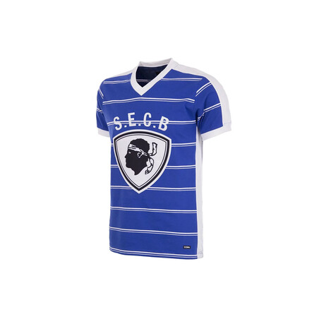 Maillot Copa SC Bastia 1981-82 domicile Rétro