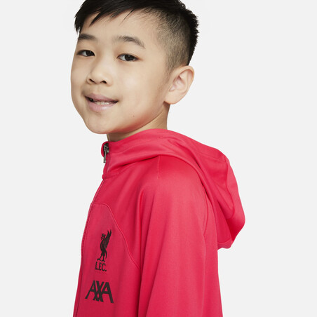 Ensemble survêtement enfant Liverpool Strike rouge 2022/23