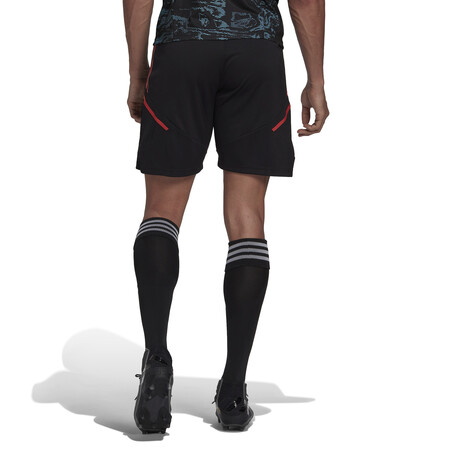 Short entraînement Arsenal noir rouge 2022/23