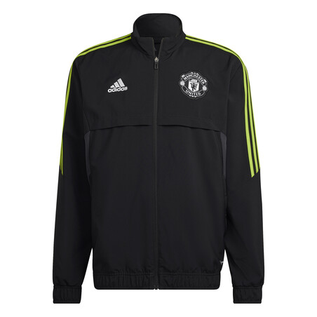 Veste survêtement Manchester United woven noir vert 2022/23