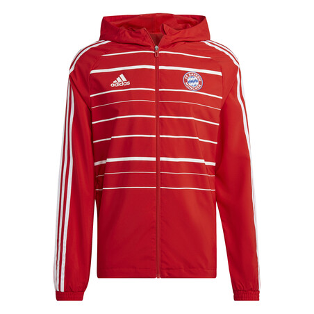 Coupe vent Bayern Munich rouge 2022/23