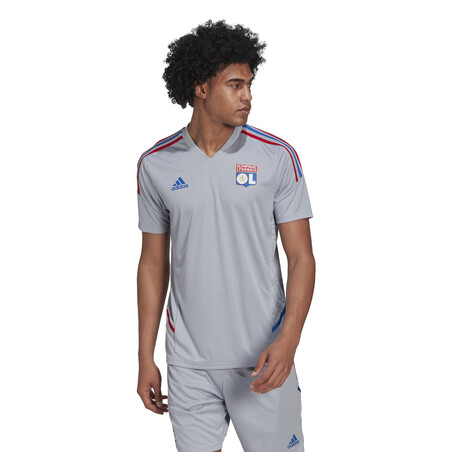 Maillot entraînement OL gris 2022/23