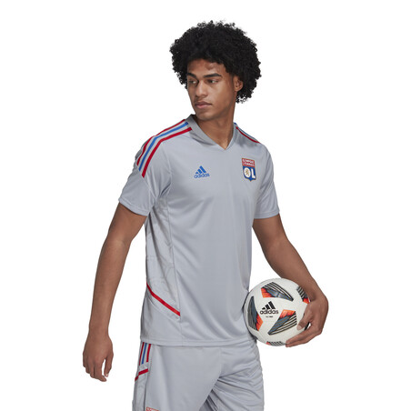 Maillot entraînement OL gris 2022/23