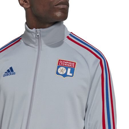 Veste avant match OL gris 2022/23