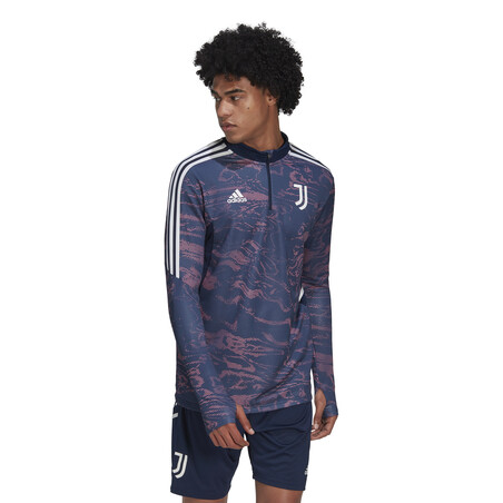 Sweat zippé Juventus violet rose 2022/23