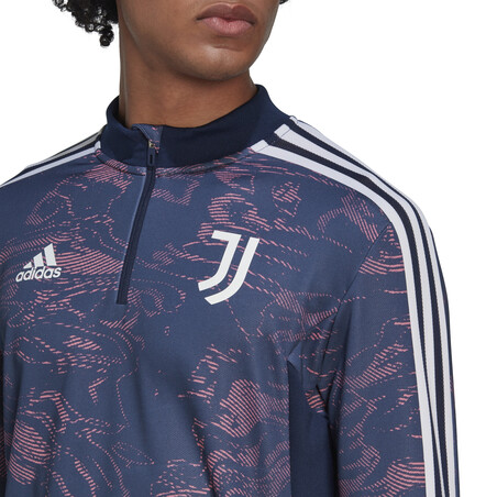 Sweat zippé Juventus violet rose 2022/23