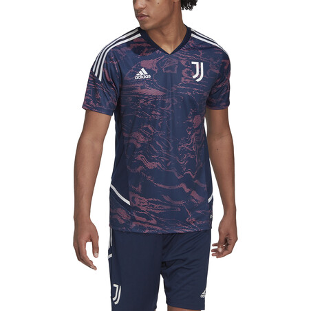 Maillot entraînement Juventus bleu rose 2022/23