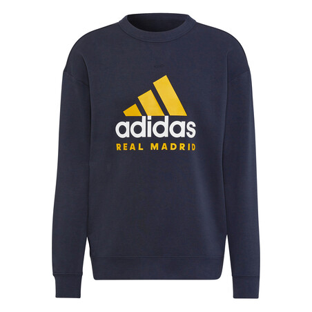 Sweat Real Madrid bleu jaune 2022/23