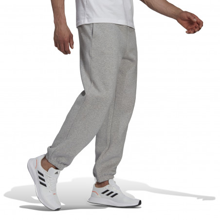 Pantalon survêtement adidas molleton gris 2022/23