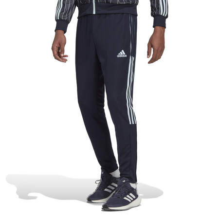 Pantalon survêtement adidas Tiro bleu blanc