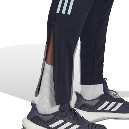 Pantalon survêtement adidas Tiro bleu blanc