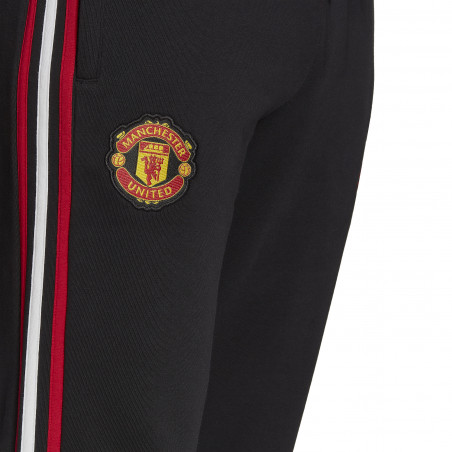 Pantalon survêtement Manchester United DNA noir rouge 2022/23