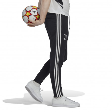 Pantalon survêtement Juventus molleton noir blanc 2022/23