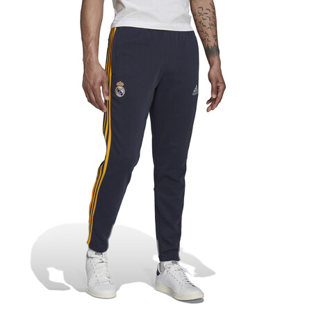 Pantalon survêtement Real Madrid molleton bleu jaune 2022/23