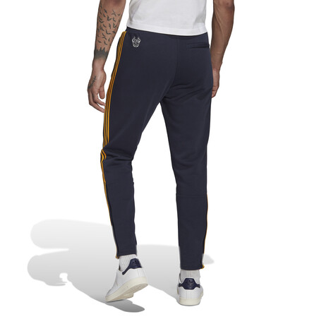 Pantalon survêtement Real Madrid molleton bleu jaune 2022/23