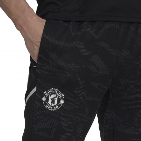 Pantalon survêtement Manchester United noir vert 2022/23