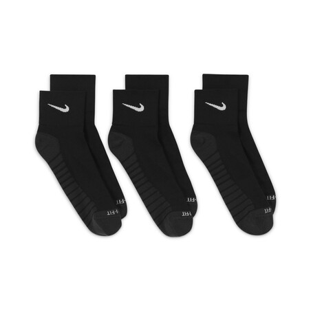 Pack 3 paires chaussettes Nike Everyday Max Cushioned basses noir