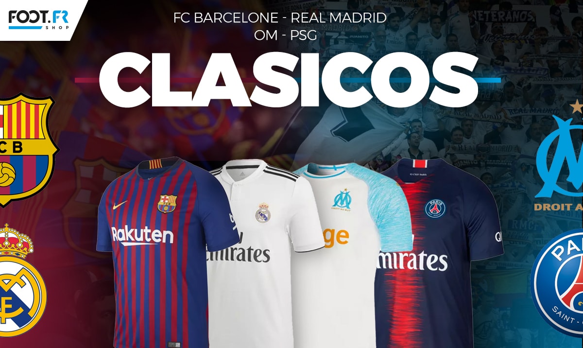 FC Barcelone vs Real Madrid - OM vs PSG