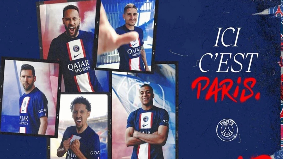 maillot domicile psg 2022