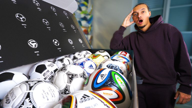 Coffret ballons Coupe du Monde Adidas : 15 légendes en édition limitée