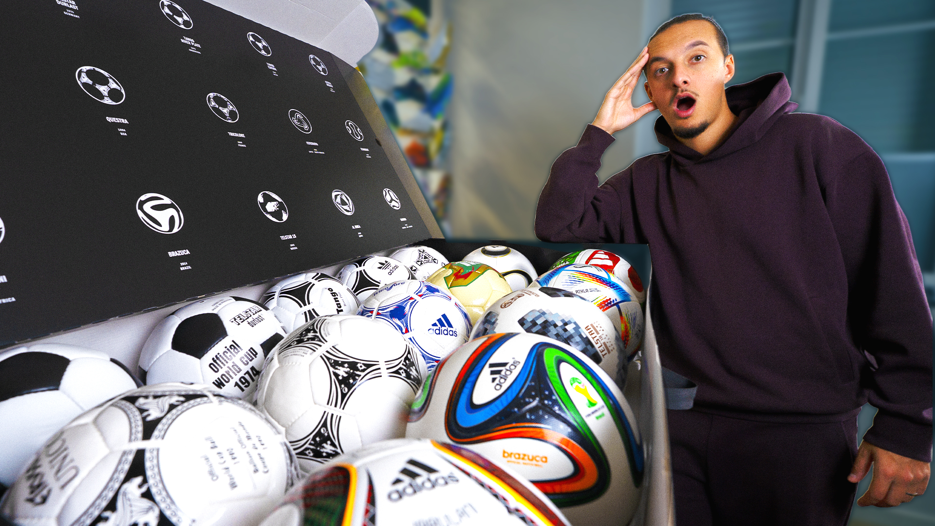 Coffret de ballon Adidas